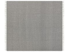 Beliani Bavlněná přikrývka 220 x 240 cm černá/bílá CHYAMA