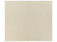 Beliani Bavlněná přikrývka 200 x 220 cm béžová CHAGYL