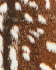 Beliani Koberec z umělé kožešiny 130 x 170 cm hnědá KNOLL