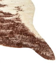 Beliani Koberec z umělé kožešiny 130 x 170 cm hnědá ZEIL