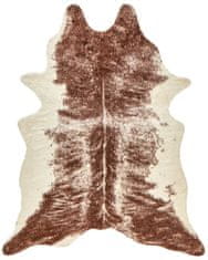 Beliani Koberec z umělé kožešiny 150 x 200 cm hnědá ZEIL
