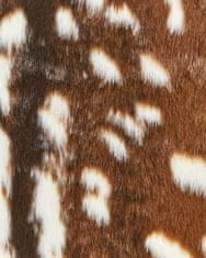Beliani Koberec z umělé kožešiny 150 x 200 cm hnědá KNOLL