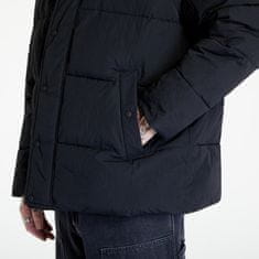 Calvin Klein Jeans Bunda Badge Oversized Puffer Black XL Černá