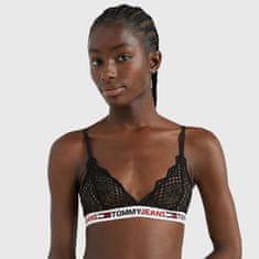 Tommy Hilfiger Podprsenka Unlined Lace Triangle Bra Black L Černá