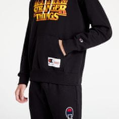 Champion Mikina xtranger Things Hoodie Black M Černá