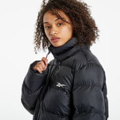 Reebok Bunda Outerwear Urbanynthetic Down Bomber Jacket UNISEX Black/ Black XL Černá