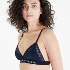 Tommy Hilfiger Podprsenka Original Lace Unlined Lace Triangle Desert Sky XS XS Modrá