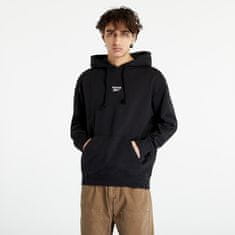 Reebok Mikina Classicsmall Vector Hoodie Black/ Chalk M Černá