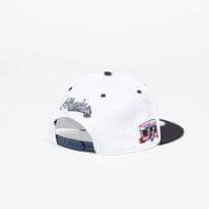 New Era Kšiltovka Atlanta Braves White Crown Patch 9Fifty Snapback Cap Optic White/ Navy M-L Bílá