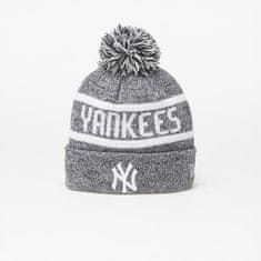 New Era Čepice New York Yankees Jake Bobble Knit Beanie Hat Black/ White Universal