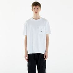 Calvin Klein Tričko Jeans Texture Pockethortleeve T-Shirt Bright White M Bílá