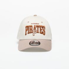 New Era Kšiltovka Pittsburgh Pirates MLB White Crown 9FORTY Adjustable Cap Ivory/ Ash Brown Universal
