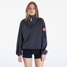 Columbia Mikina Painted Peak Cropped Sweatshirt Shark/ Pink Agave M Šedá