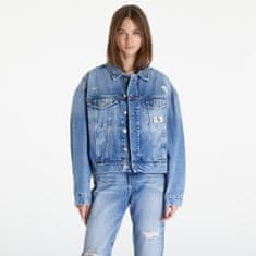 Calvin Klein Bunda Jeans Boxy Denim Jacket Denim Medium S Modrá