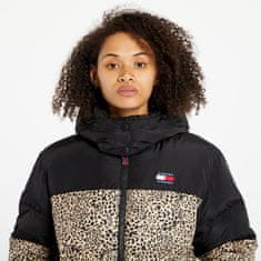 Tommy Hilfiger Bunda Tommy Jeans Leo Alaska Puffer Beige M Béžová