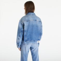 Calvin Klein Bunda Jeans Boxy Denim Jacket Denim Medium S Modrá