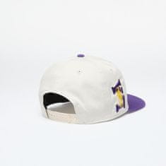 New Era Kšiltovka Los Angeles Lakers 9Fifty Snapback Ivory/ True Purple S-M Béžová