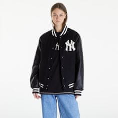 New Era Bomber New York YankeesLB World Series Varsity Jacket UNISEX Black/ Off White XL Černá