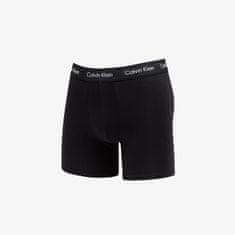 Calvin Klein Boxerky Cottontretch Classic Fit Boxer Brief 3-Pack Black L Černá