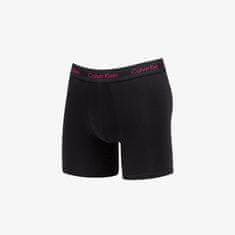 Calvin Klein Boxerky Cottontretch Classic Fit Boxer Brief 3-Pack Black L Černá