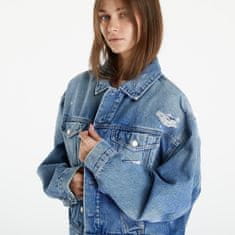 Calvin Klein Bunda Jeans Boxy Denim Jacket Denim Medium S Modrá