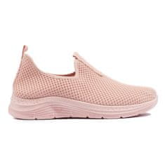 Růžová textilní sportovní obuv velikost 38