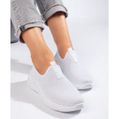 Bílá textilní sportovní obuv velikost 41