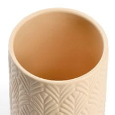 Zeller Keramická nádoba s bambusovým víkem, 720 ml barva oranžová