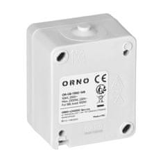 Orno Vypínač Orno AQUATIC MINI IP54 OR-OE-7300/WB černo-bílá