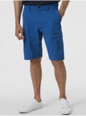 Helly Hansen Modré pánské outdoorové kraťasy HELLY HANSEN HH Quick-Dry Cargo Shorts M