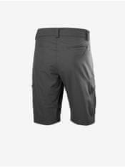 Helly Hansen Tmavě šedé pánské outdoorové kraťasy HELLY HANSEN HH Quick-Dry Cargo Shorts XL