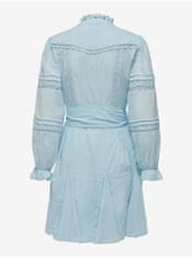 ONLY Světle modré dámské šaty ONLY Eva XS