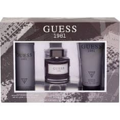 Guess 1981 For Men - EDT 100 ml + sprchový gel 200 ml + deodorant ve spreji 226 ml