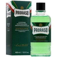 Proraso Refreshing Aftershave - voda po holení eukalyptová, 400ml, dokonale hydratuje a zklidňuje pokožku po holení