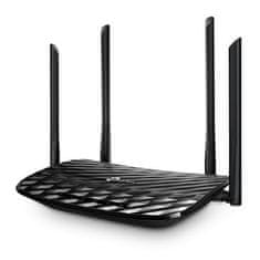 TP-Link Archer C6 AC1200 Bezdrátový dvoupásmový gigabitový router černý KOM0695