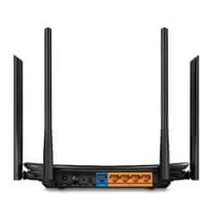 TP-Link Archer C6 AC1200 Bezdrátový dvoupásmový gigabitový router černý KOM0695