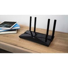 TP-Link Wi-Fi 6 dvoupásmový router Archer AX1500 černý KOM1109
