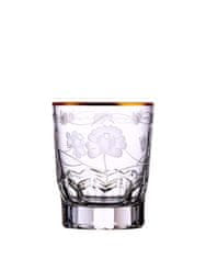Bohemia Crystal Ručně broušené sklenice na whisky a rum 320ml (set 2ks)