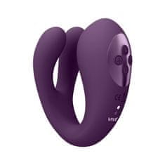 VIVE VIVE Yoko Triple Action Vibrator Dual purple vibrátor na klitoris a G-bod