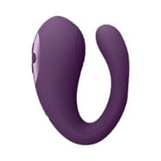 VIVE Vive Yoko Triple Action Vibrator Dual purple vibrátor na klitoris a G-bod