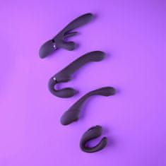 VIVE Vive Yoko Triple Action Vibrator Dual purple vibrátor na klitoris a G-bod