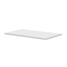 Mereo  Koupelnová deska na skříňku 121 cm, bílá vysoký lesk perlička - CN723DB