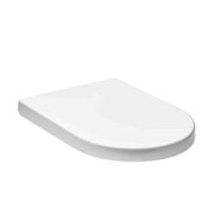 GLACERA  WC prkénko duroplast bílá - EASY2240