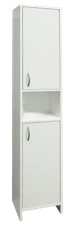 MULTI  Koupelnová skříňka vysoká Praxis 33,5x180,5x25,5 cm bílá - INCA35LP