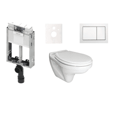 Tece  Cenově zvýhodněný závěsný WC set k zazdění + WC S-Line S-line Pro - KMPLVIDIMAT