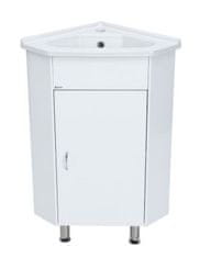 Keramia  Koupelnová skříňka s umyvadlem Pro 57,3x41 cm bílá - PRORSDV