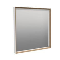 Naturel  Zrcadlo Oxo Multi 70x70 cm bílá mat/buk - OXOMULTIZRC7070