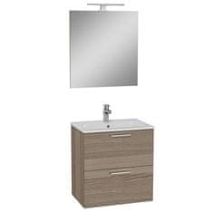 Vitra  Koupelnová sestava s umyvadlem zrcadlem a osvětlením Mia 59x61x39,5 cm cordoba - MIASET60C