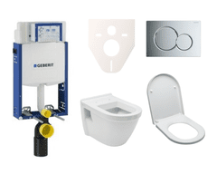 Vitra  Cenově zvýhodněný závěsný WC set Geberit k zazdění + WC S50 - SIKOGE2V2