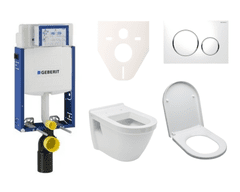 Vitra  Cenově zvýhodněný závěsný WC set Geberit k zazdění + WC Integra vč. sedátka - SIKOGE2V4